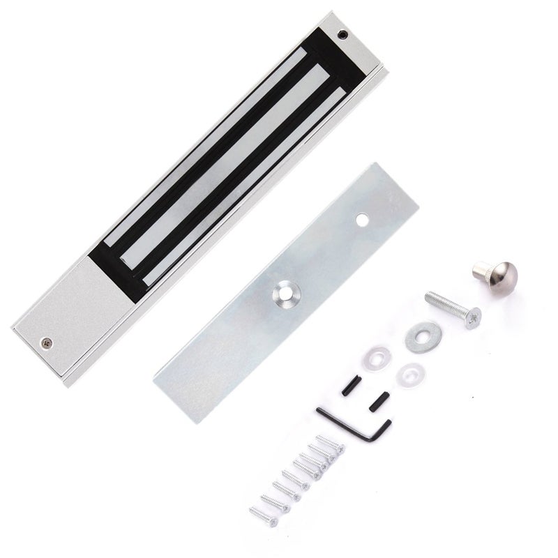 UHPPOTE 600Lb Holding Force Electric Magnetic Lock Including ZL Mount Bracket for Inswinging Door - Image 5